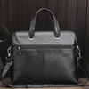 Genuine Leather Men's Office Briefcase Bag
