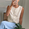 fitted sleeveless vests for women