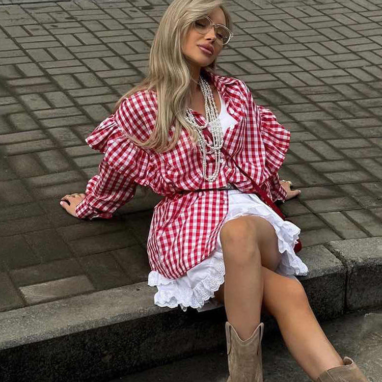Classic Oversized Drop Shoulder Shirt For Women