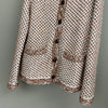Women Cashmere Wool Cardigan and Knitted Vest Set