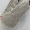 Women's Summer Casual Business Vest Cotton And Linen