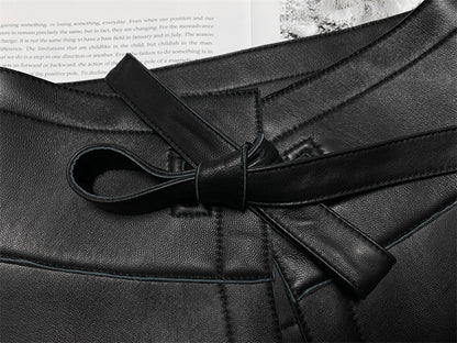 Leather Waist Belt for Women Slimming Wide Corset Style