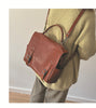 Leather Backpack Women Commuter Shoulder Bag