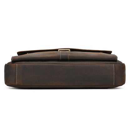 Men Leather Office Bags Sale Travel Briefcase
