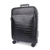 Premium Real Crocodile Leather Trolley Suitcase for Men
