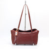 Retro Cowhide Leather Messenger Tote Purse
