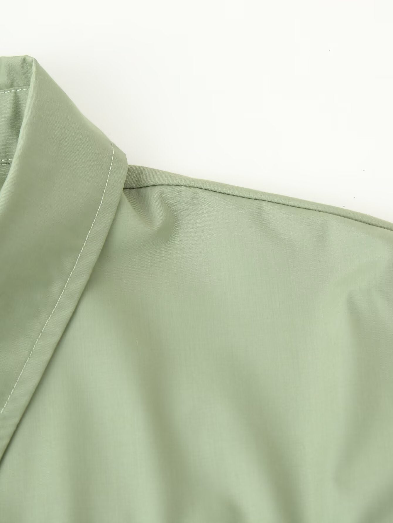 Flare Sleeve Loose-Fit Woven Women's Shirt