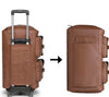 Garment Bag with Wheels for Convertible Suit Travel Storage