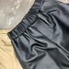 Women’s Leather Waisted Bermuda Trousers