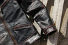 Men’s Waxed Cowhide Leather Jacket