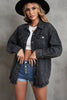 Oversized Washed Denim Jacket Women Streetwear