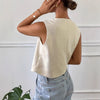 fitted sleeveless vests for women