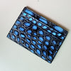 Crocodile Leather Card Holder with Five Card Slots 1
