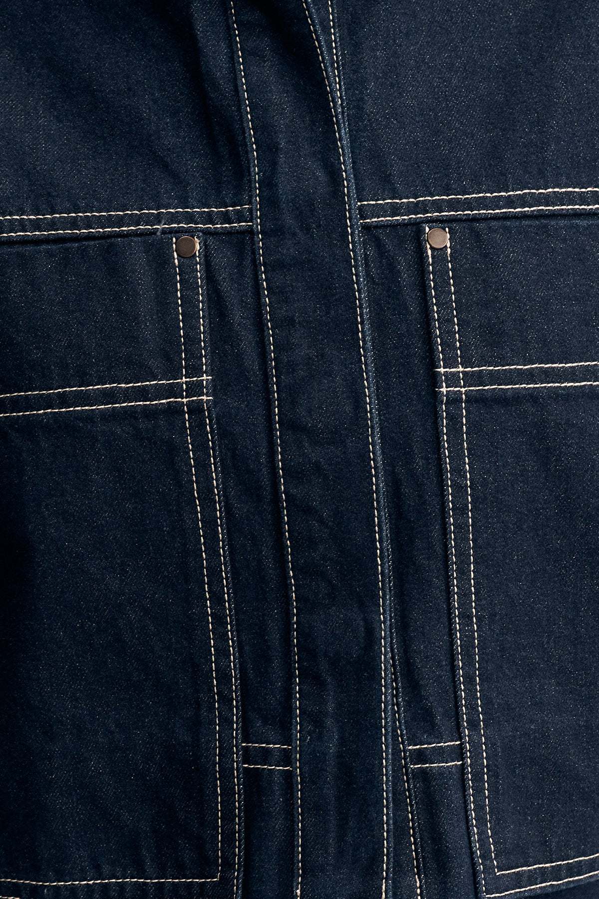 Women’s Denim Two Piece Set Skirt with Slit and Pocket Shirt