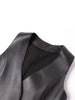 Women leather Vest with Belt Slim Waist Biker Style