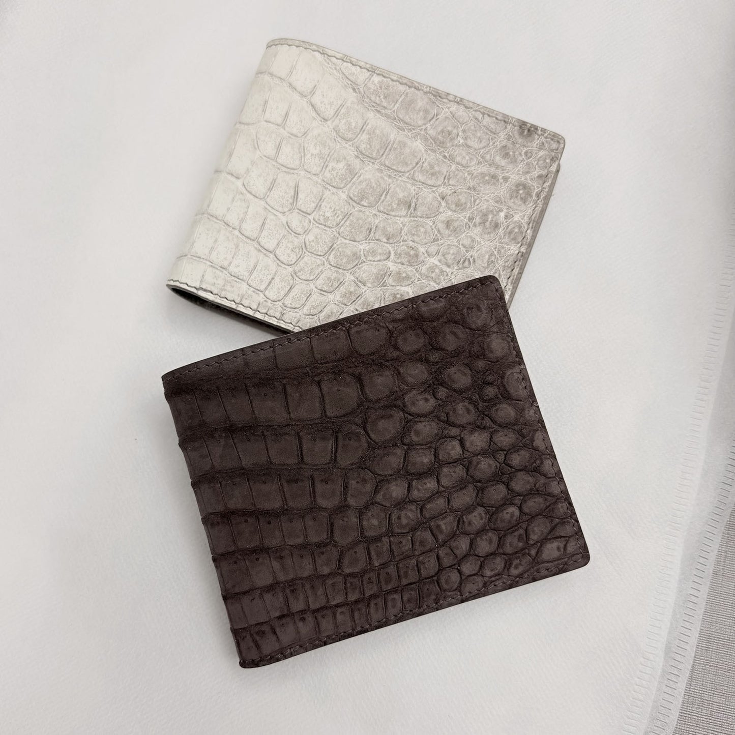 Himalayan Crocodile Leather Bifold Wallet for Men