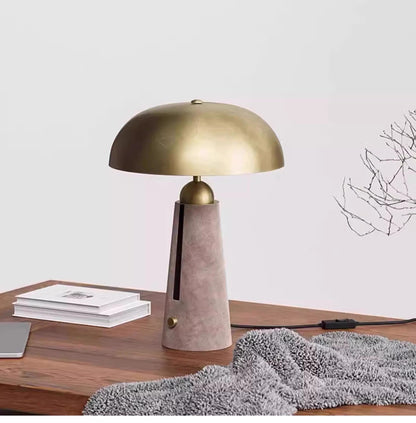 Nordic Travertine Table Lamp Modern Retro Wabi-Sabi Design