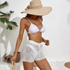Women Crochet Knit Beach Summer Shorts