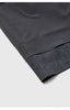Irregular Cut Leather Wide Leg Pants for Women Cropped Straight Fit
