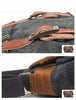 Canvas Camera Bag for DSLR and Mirrorless Cameras with Padded Insert