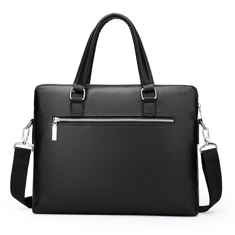 Genuine Leather Briefcase Bag Office Causal