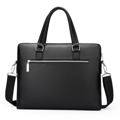 Genuine Leather Briefcase Bag Office Causal