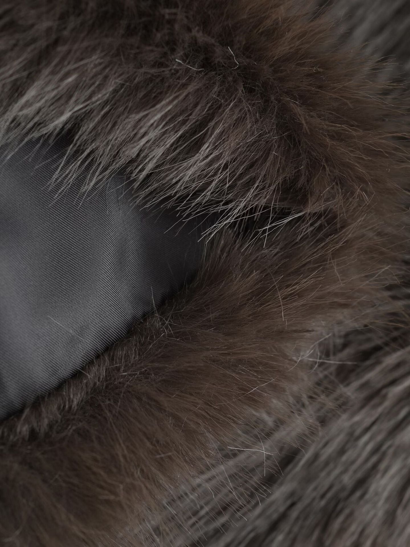 Women faux fur stand collar zipper vest