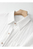 white button down shirt short sleeve women's