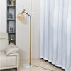 Nordic glass dome marble base floor lamp