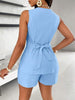 Sleeveless Vest And Shorts Women
