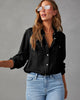 Lightweight Denim Shirt Women Long Sleeve
