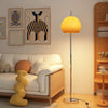 Retro mushroom glass floor lamp for living room