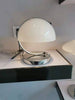 Yellow Glass Table Lamp Vintage Bauhaus Pudding Lamp