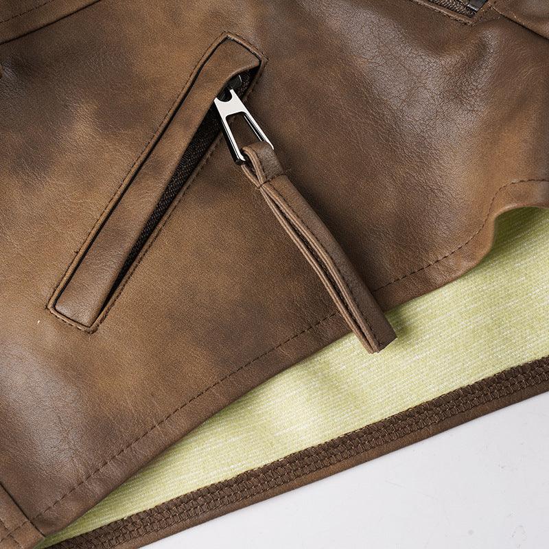 Women Faux Leather Mini Hot Shorts