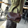 Genuine leather Dumpling messenger bag