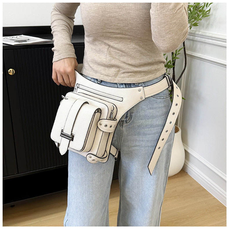 Waist Bag for Women with Thigh Strap and Crossbody Carry