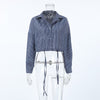 Tie Side Drop Shoulder Shirt