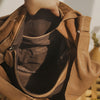 Genuine Leather Office Tote Handbag with Large Capacity
