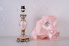 Pastoral pink lace bedside table lamp