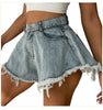 denim mini skirts women