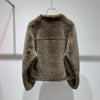 Women’s Genuine Sheepskin Fur Coat