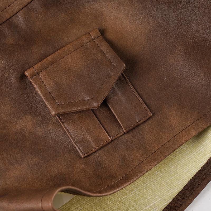 Women Faux Leather Mini Hot Shorts