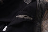 Men Distressed Cowhide Leather Trucker Jacket