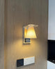 Italian vintage acrylic bedside wall lamp