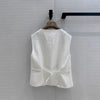 Women's Summer Casual Business Vest Cotton And Linen