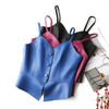 Women Genuine Leather Tube Top Black Bustier with Straps