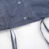 Tie Side Drop Shoulder Shirt