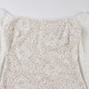 Boho off shoulder lace western mini dress
