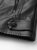 Women’s Faux Pu Leather Biker Jacket