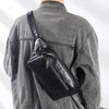 Men’s Top-Grain Leather Crossbody Waist Bag